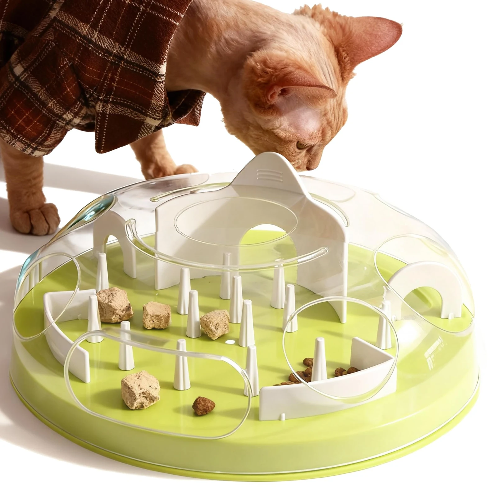 Adjustable Cat Puzzle Feeder