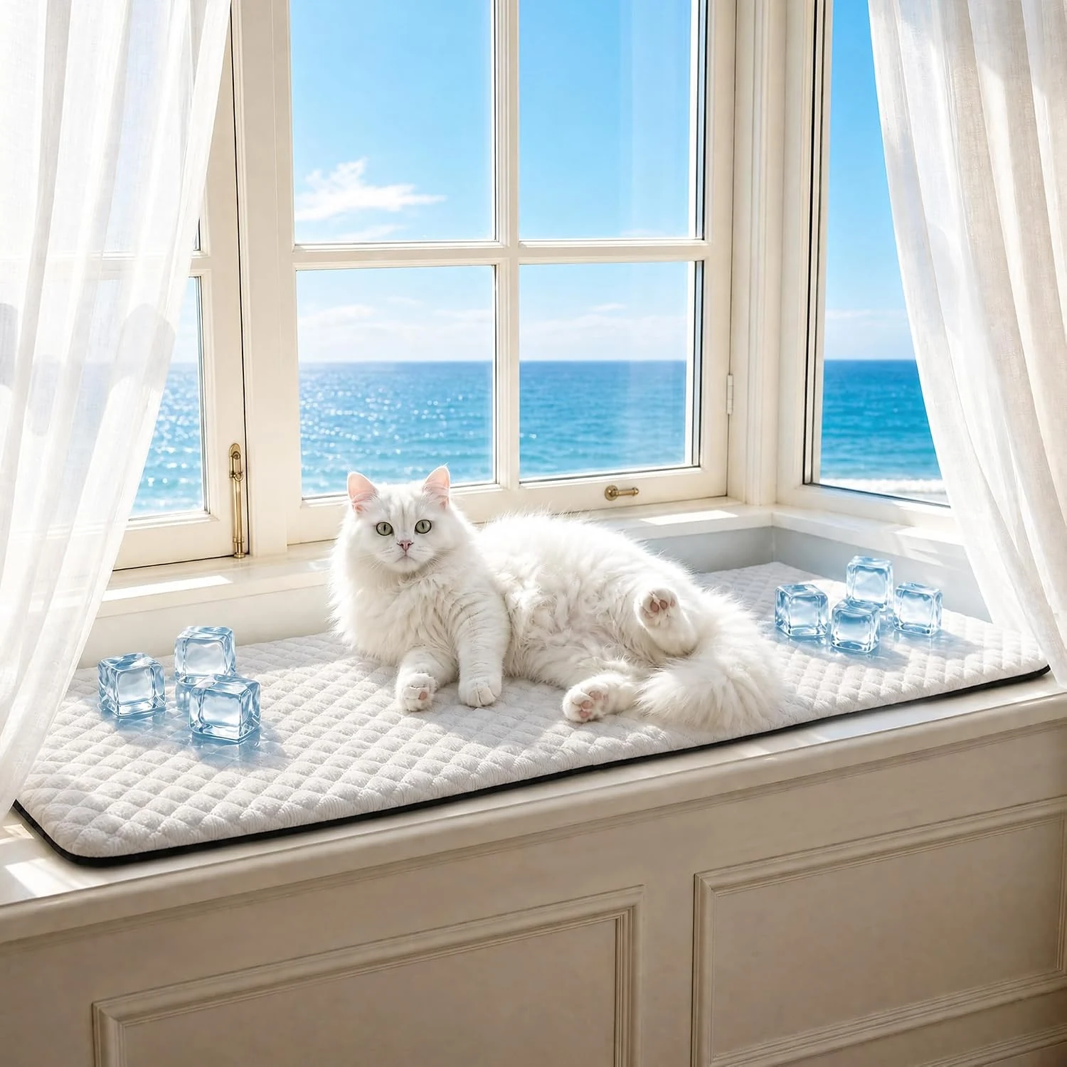 All-Season Cat Windowsill Cushion product image