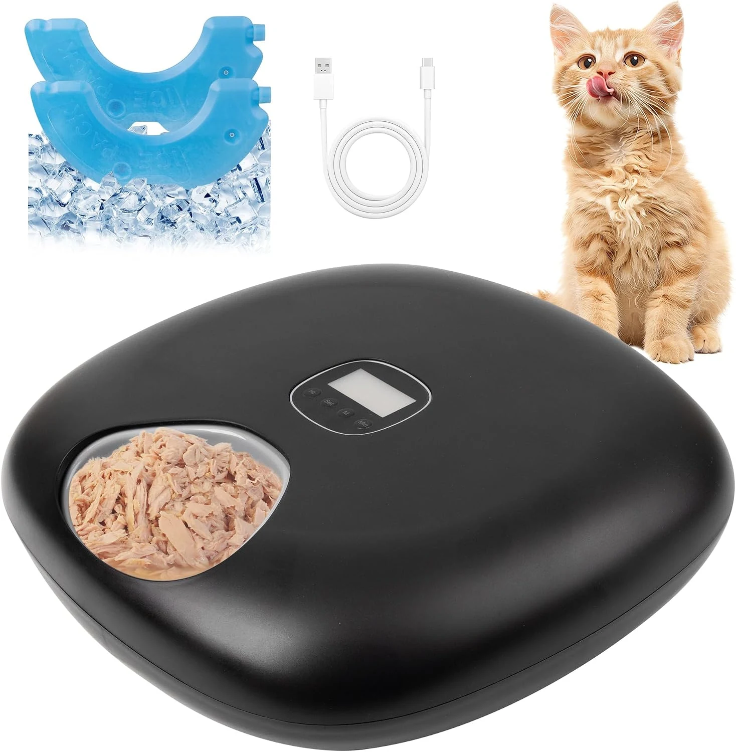 Six-Meal Automatic Pet Feeder product image